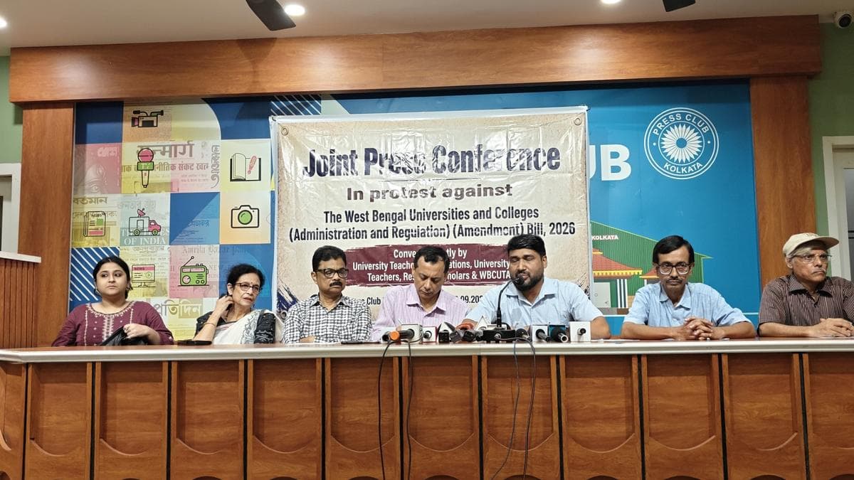 West Bengal professors oppose Govt.’s inter-university transfer Bill, call it an attack on education